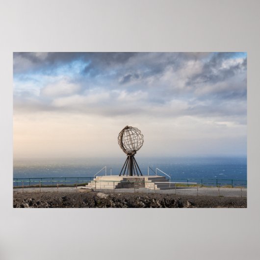De Noordkaap - Noorwegen Poster (Voorkant)