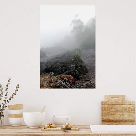 De noordkust van het meer van Superior Poster (Keuken)