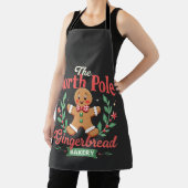 De Noordpool Gingerbread Bakery Kerstmis Schort (Insitu)