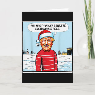 De Noordpool_ Ik bouw het Tremendous Pole Funny T Kaart