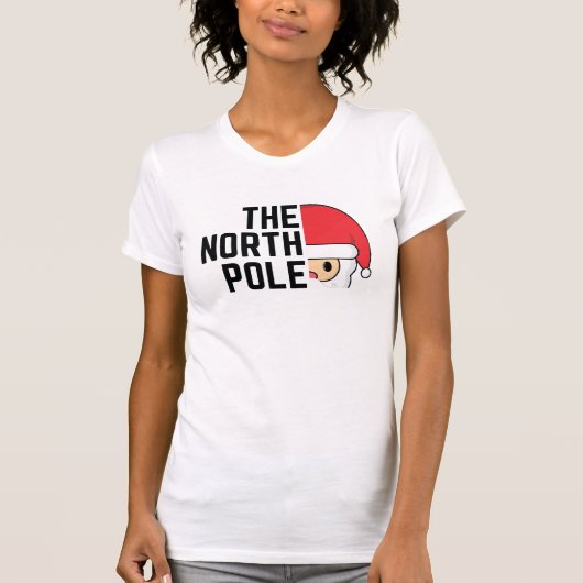 De Noordpool Kerstmis T-shirt (Voorkant)
