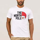 De Noordpool Kerstmis T-shirt (Voorkant)