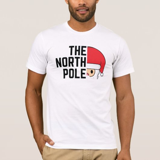 De Noordpool Kerstmis T-shirt (Voorkant)