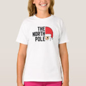 De Noordpool Kerstmis T-shirt (Voorkant)