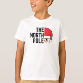 De Noordpool Kerstmis T-shirt (Voorkant)
