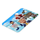 De Noordpool protesteert tegen Trump Magneet (Linkerzijde)