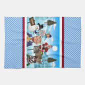 De Noordpool protesteert Trump Kitchen Theedoek (Horizontaal)