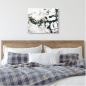 De Noordwestelijke Doorvaart 2 Canvas Afdruk (Insitu (Slaapkamer))