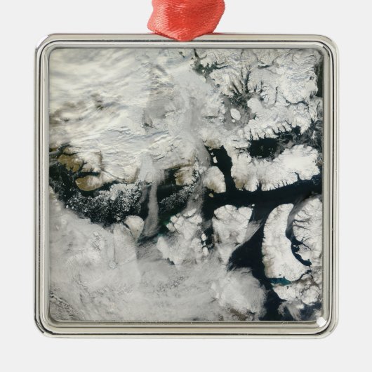 De Noordwestelijke Doorvaart 2 Metalen Ornament (Voorkant)