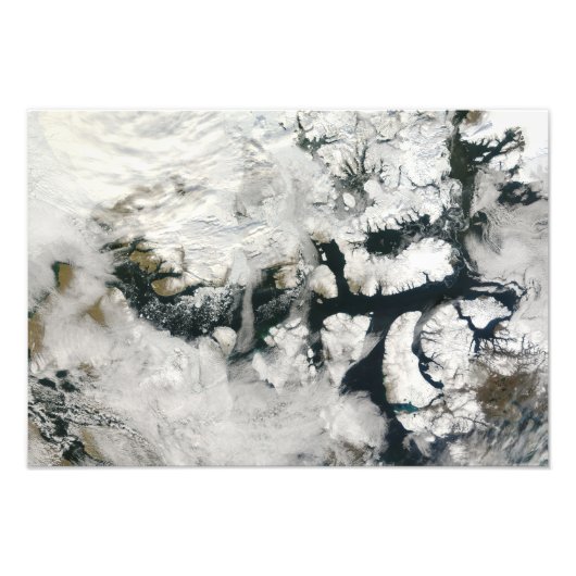 De noordwestpassage foto afdruk (Voorkant)