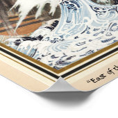 De noordwind gaat over het zee Kay Nielsen Poster (Hoek)