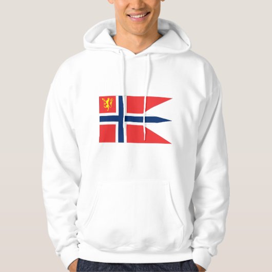 de Noorse hoofdverdediging, Noorwegen Hoodie (Voorkant)