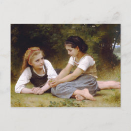 De noot Gatherers door William-Adolphe Bouguereau Briefkaart
