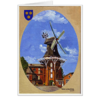 De Norden Mühle geverfd in acryl