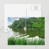 De Norfolk Broads Briefkaart (Voorkant / Achterkant)