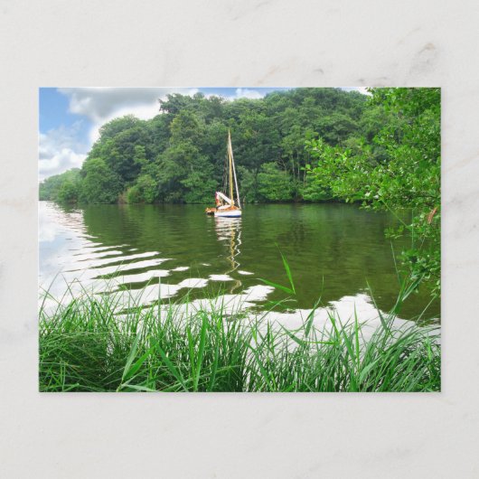 De Norfolk Broads Briefkaart (Voorkant)