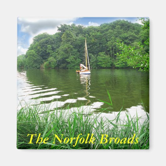 De Norfolk Broads Magneet (Voorkant)