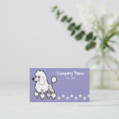 De Norm van de cartoon/Miniatuur/de Poedel van het Visitekaartje (Staand voorkant)