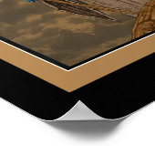 De Norse god Odin Poster (Hoek)