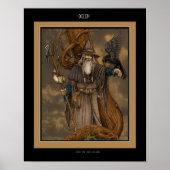 De Norse god Odin Poster (Voorkant)