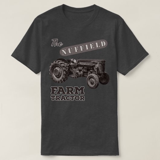 De Nostalgische boer van de Traceur van het Boerde T-shirt (Design voorkant)