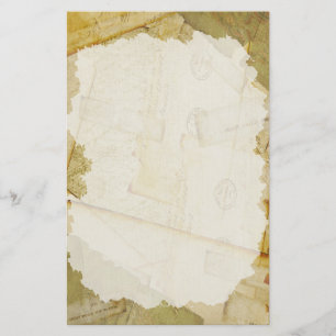 De nostalgische Oude Kantoorbehoeften van Brieven Briefpapier