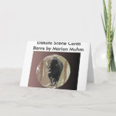 De nota-Kaart van schuren Kaart (Achterkant)