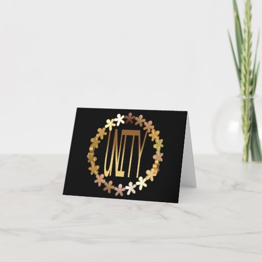 De Nota van de eenheid Kaart (Voorkant)