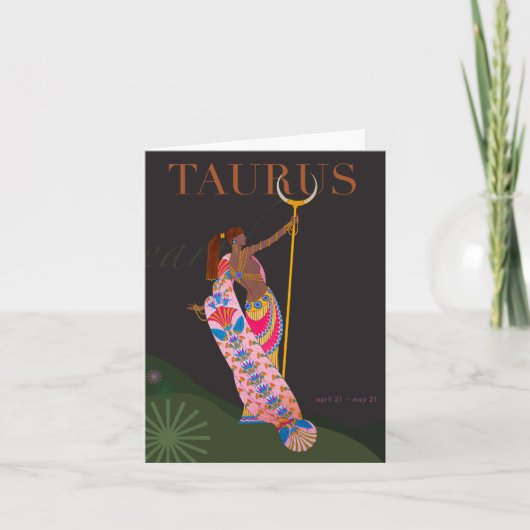 De Nota van de Stier Kaart (Voorkant)