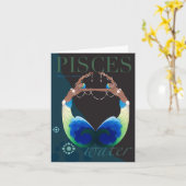 De Nota van Vissen Kaart (Gele Bloem)