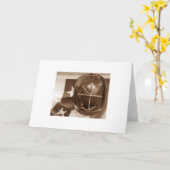 De notakaart van de brandbestrijder kaart (Gele Bloem)