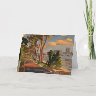 De notakaart van de Sleep van het meer Kaart