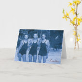 De notakaart van de vriendschap kaart (Gele Bloem)