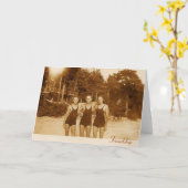 De notakaart van de vriendschap kaart (Gele Bloem)