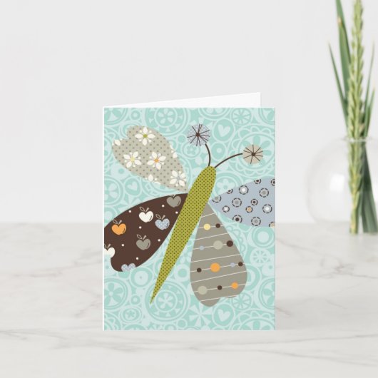 De notakaart van Flutterby Kaart (Voorkant)