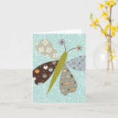 De notakaart van Flutterby Kaart (Gele Bloem)