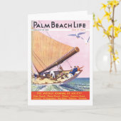 De notakaart van het Leven van het Palm Beach #15 Kaart (Gele Bloem)