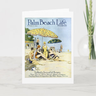 De notakaart van het Leven van het Palm Beach #3 Kaart