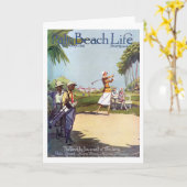 De notakaarten van het Leven van het Palm Beach Kaart (Gele Bloem)