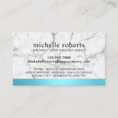 De Notarisseur van de Grens van de Grens van de Mo Visitekaartje (Achterkant)