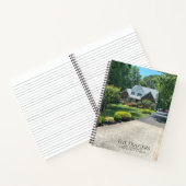 De Nota's van het Huis van de Foto van de douane e Notitieboek (Binnen)