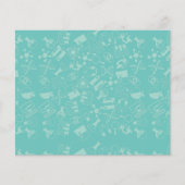 De Nota's van het Patroon van de wetenschap Pictog (Voorkant)