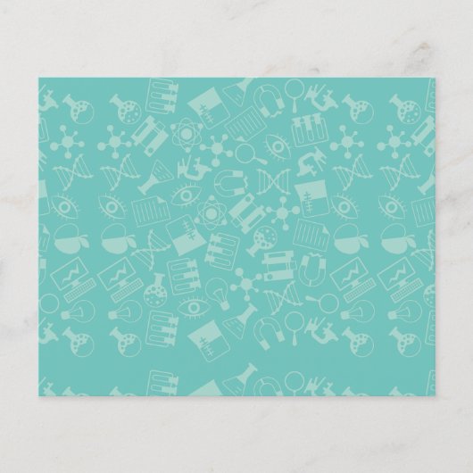 De Nota's van het Patroon van de wetenschap Pictog (Voorkant)