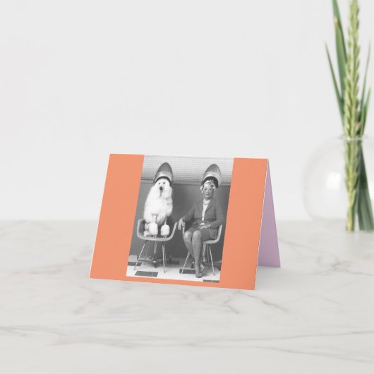 De notecard-meer mensen ontmoet ik, kaart (Voorkant)