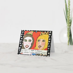 DE NOTECARD-V.S. OUD? GEEN MANIER! KAART