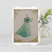 De notekraker: Frau Stahlbaum Wenskaart Feestdagenkaart (Staand voorkant)