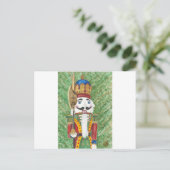 De Notekraker van Kerstmis Feestdagenkaart (Staand voorkant)