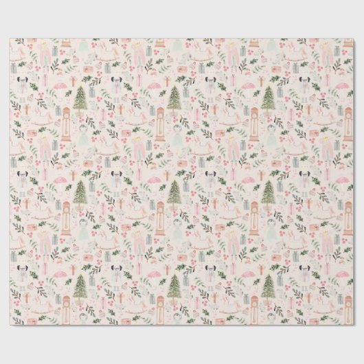 De notendop kerstfeestdag — papier (Vlak)