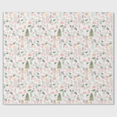 De notendop kerstfeestdag — papier (Vlak)