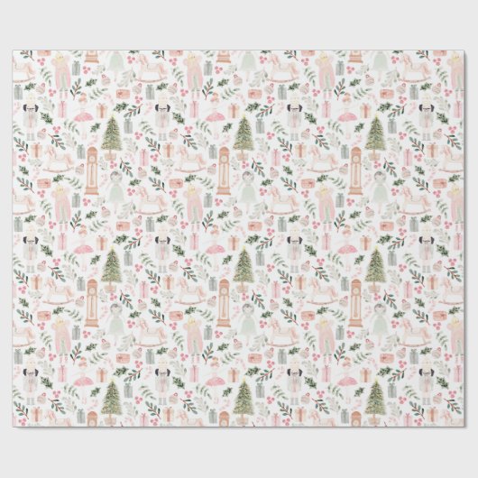 De notendop kerstfeestdag — papier (Vlak)